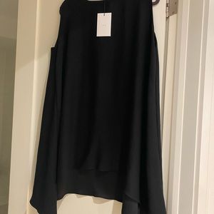 Iro Black short oversized dress